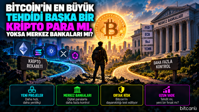 Bitcoin'in En Büyük Tehdidi Başka Bir Kripto Para mı, Yoksa Merkez Bankaları mı?